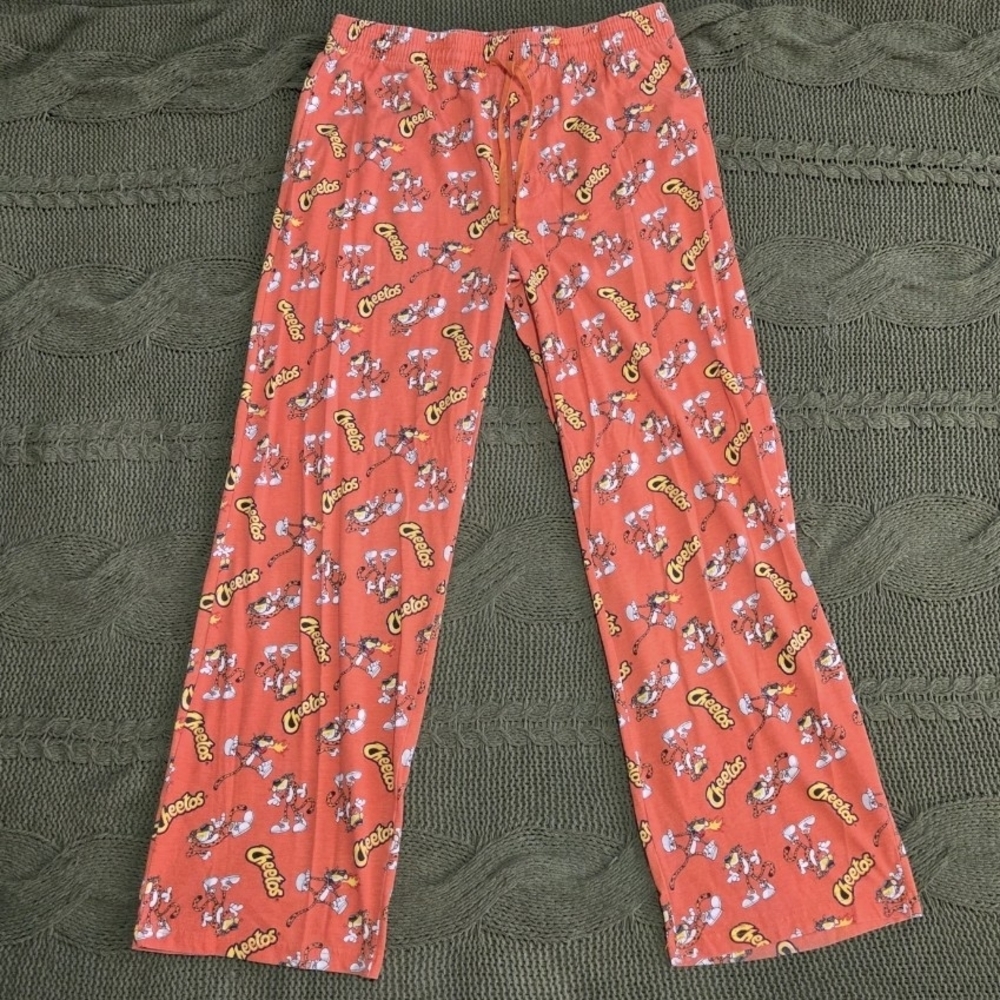 Cheetos Graphic Lounge Pajama Pants Straight Leg